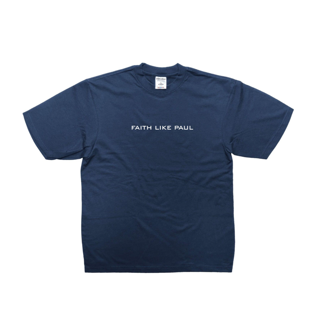 FAITH LIKE PAUL Oversized Heavyweight T-shirt