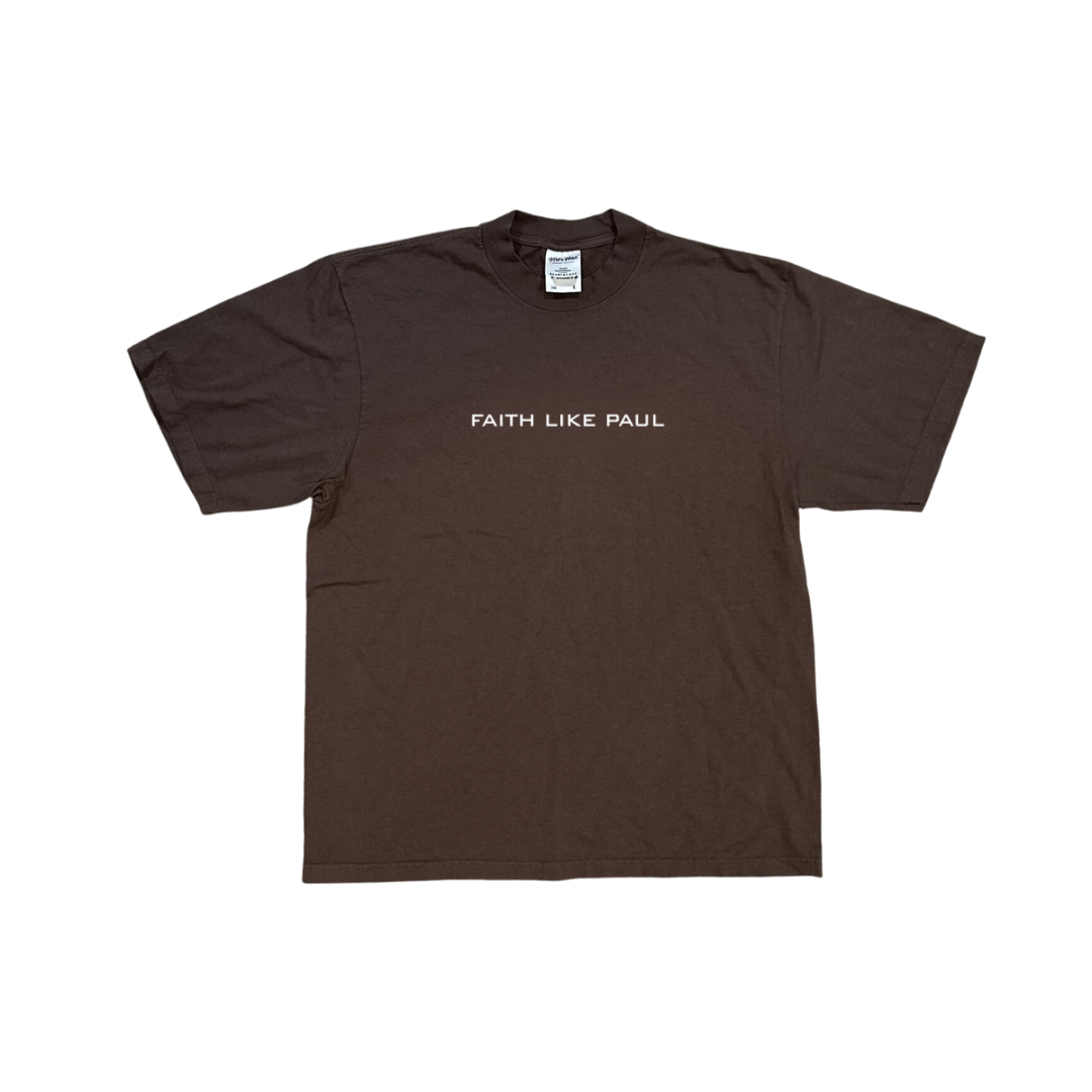 FAITH LIKE PAUL Oversized Heavyweight T-shirt