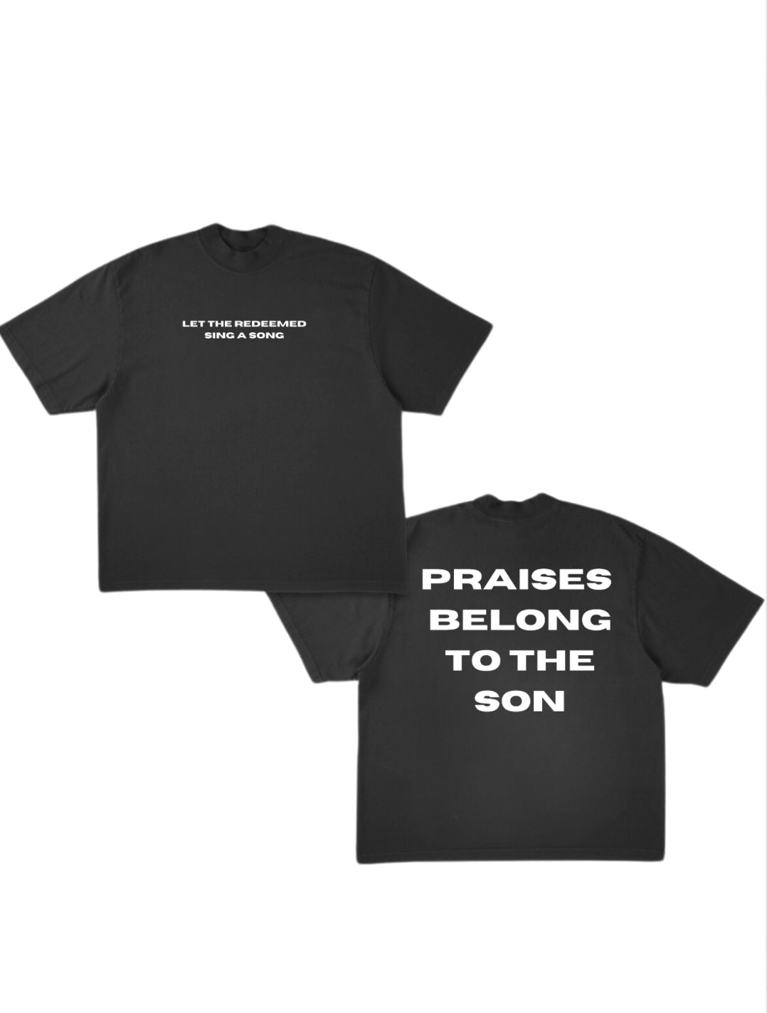 “PRAISES” Oversized Heavyweight T-shirt