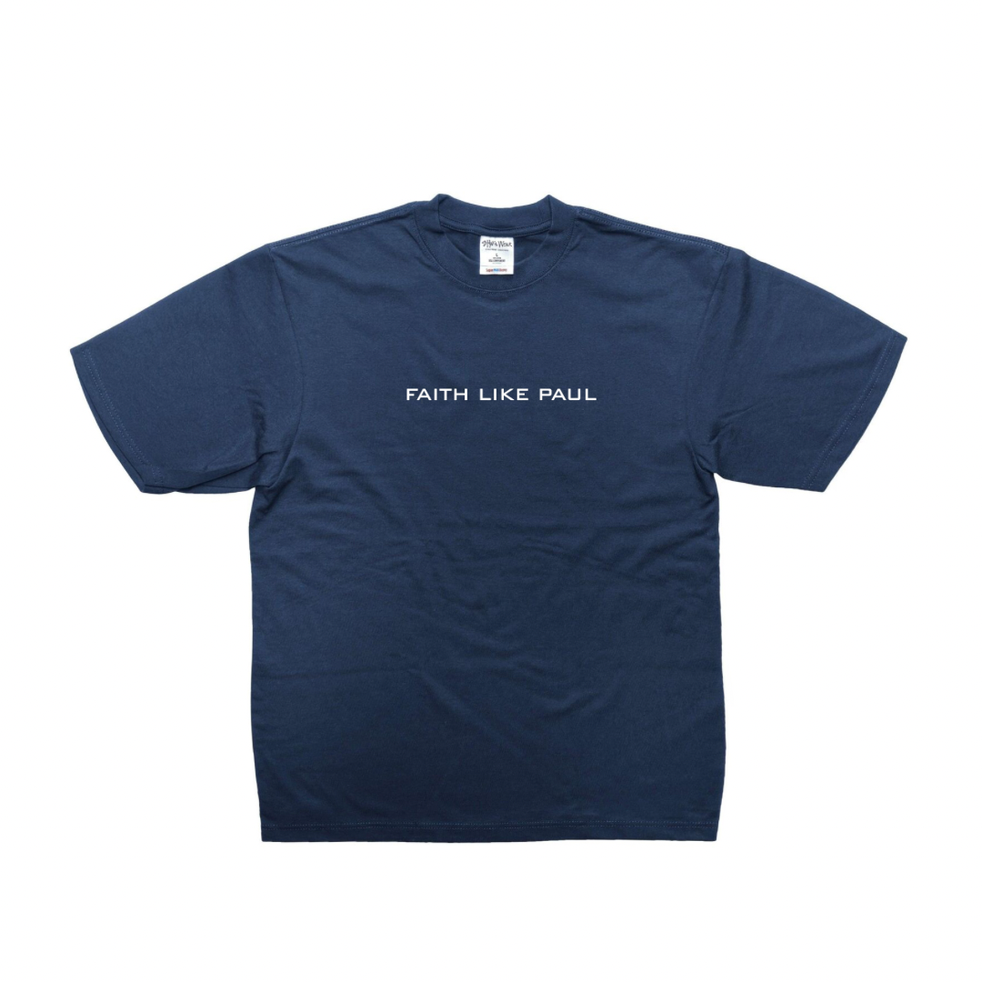 FAITH LIKE PAUL Heavyweight Oversized T-shirt