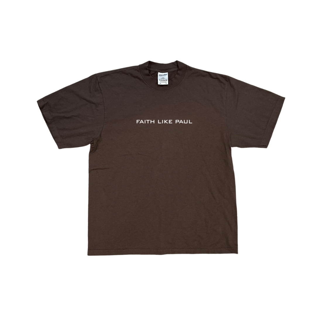 FAITH LIKE PAUL Heavyweight Oversized T-shirt